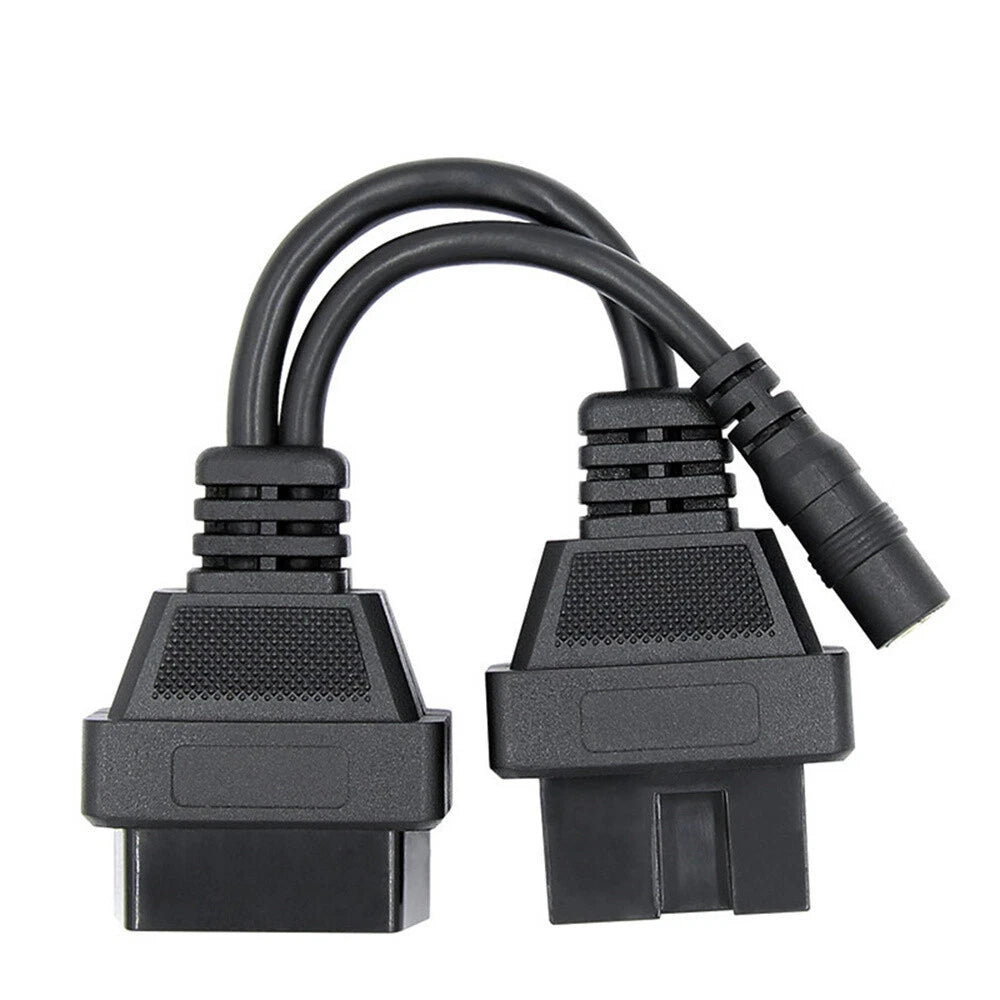 12 Pin OBD1 to 16 Pin OBD2 Diagnostic Adapter Cable for Mitsubishi Hyundai