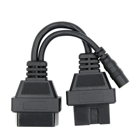 12 Pin OBD1 to 16 Pin OBD2 Diagnostic Adapter Cable for Mitsubishi Hyundai