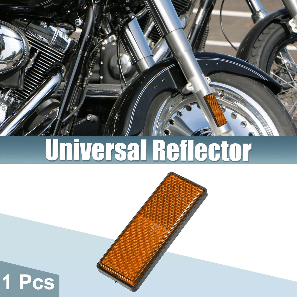 Spoke Reflective with Screw / 88x32mm / Spoke Reflective with Screw for Motorcycle