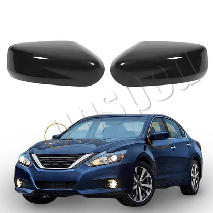 2 x Left Right Side Car Rearview Mirror Cap Cover for Nissan Altima (2013–2018)