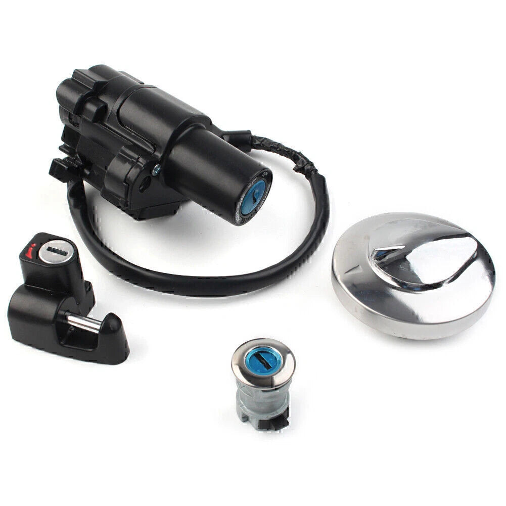 Ignition Switch Fuel Gas Cap Seat Lock Key Set for Honda CRF250L/250LA (2013-2020)