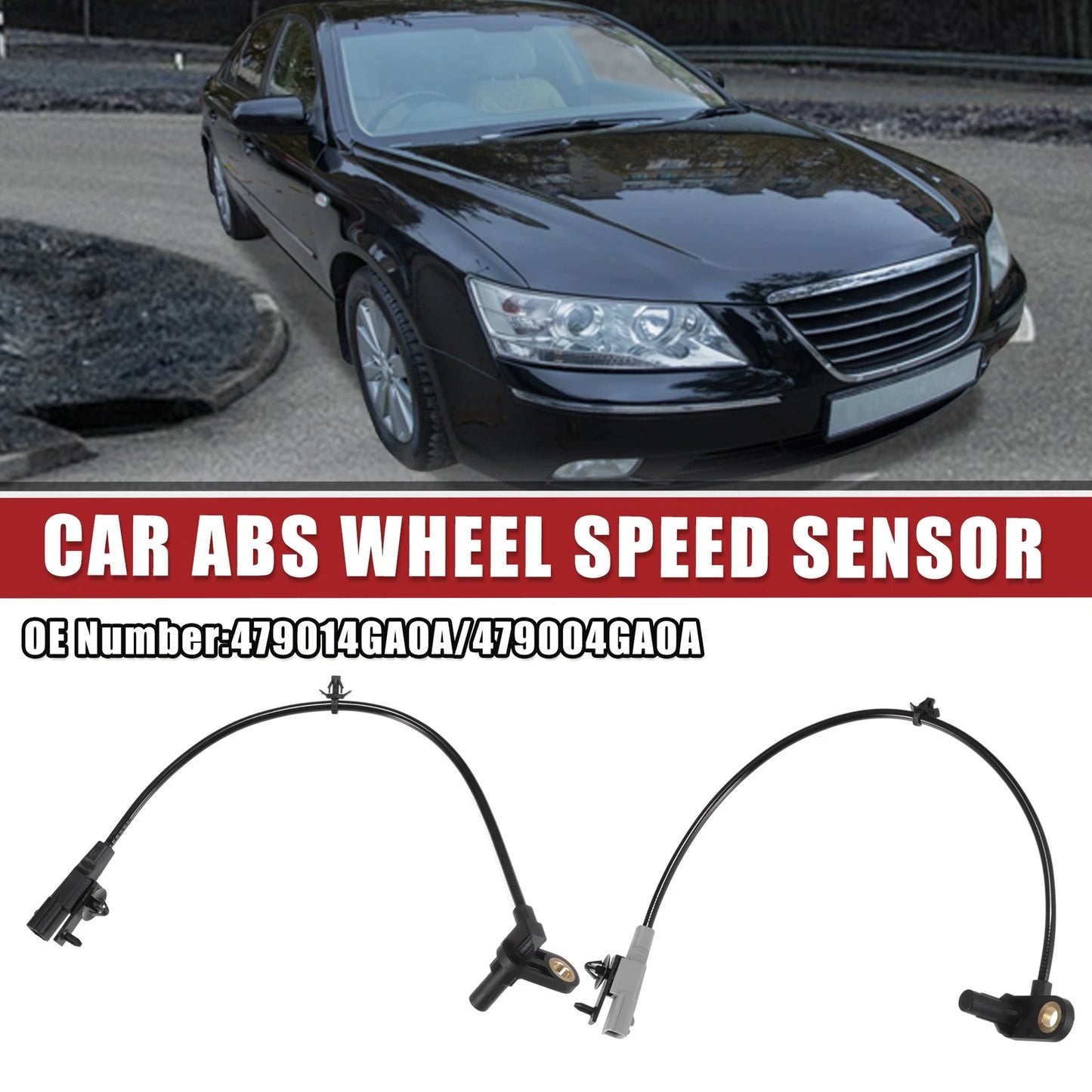 1 x Rear ABS Wheel Speed Sensor for Infiniti