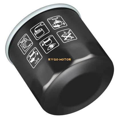 4x Oil Filter for Kawasaki Mower Engine