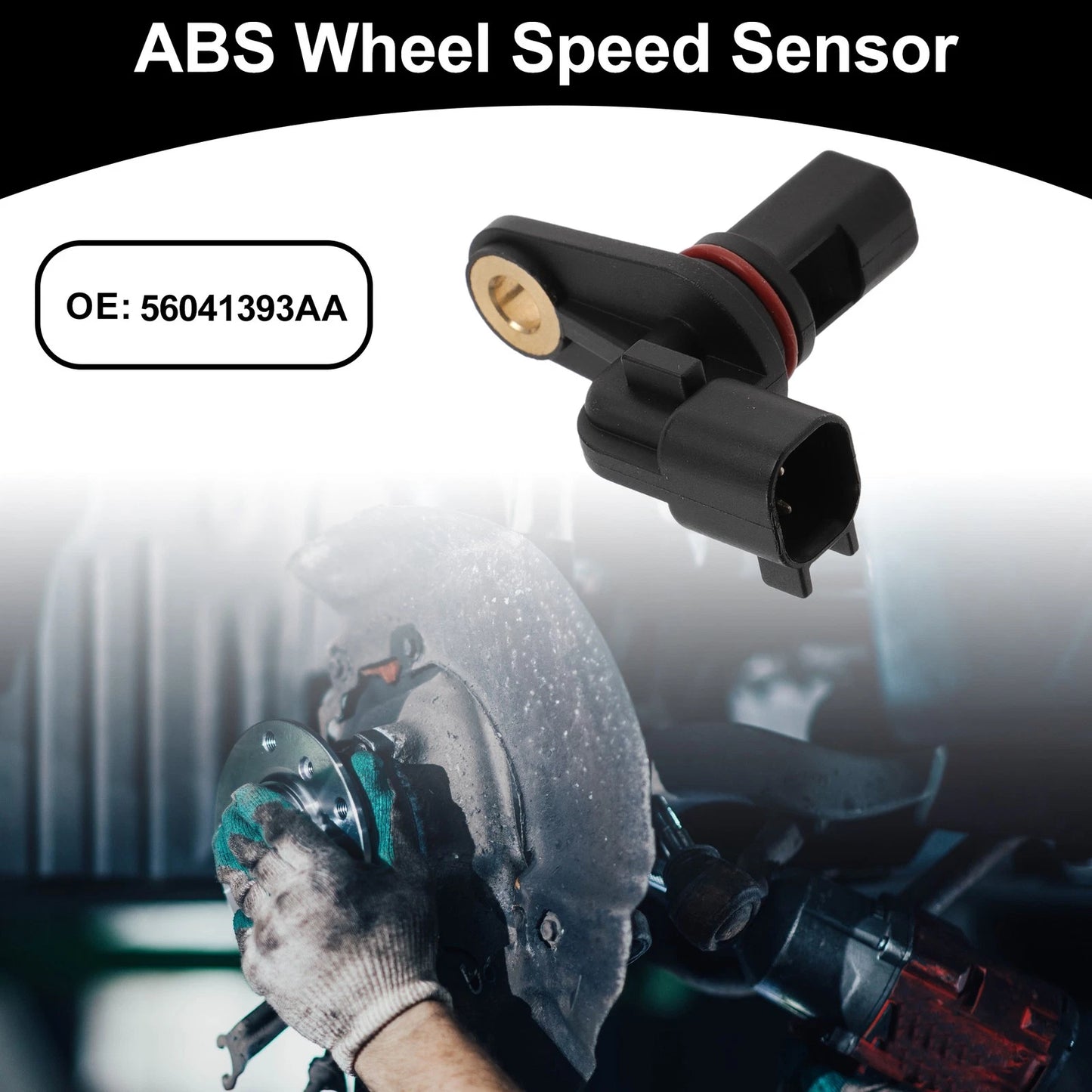 ABS Wheel Speed Sensor Kit for Jeep - 1 x Rear Left/Right (2011-2018)