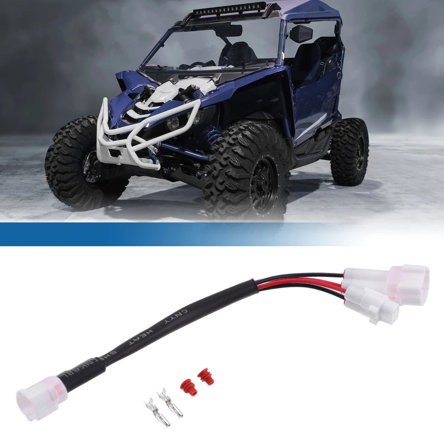 12V Ignition Cable Wiring Harness Pigtail for Yamaha YXZ1000R (2016–2022)