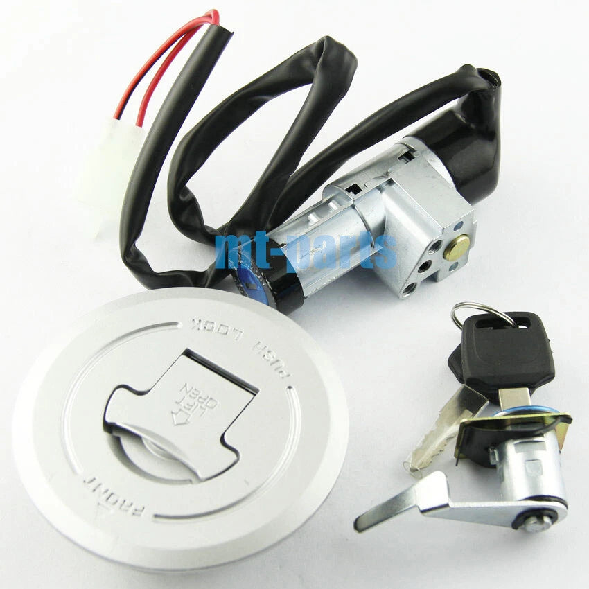 Fuel Tank Cap, Ignition Key Switch, Seat Lock for Honda CBF125 (2009-2013)