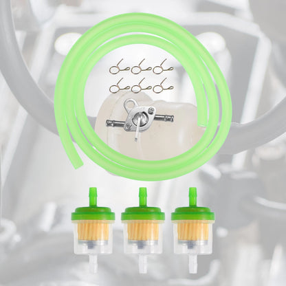1 x Set / Motorcycle Fuel Hose & Filters for CRF50 70 90 150CC Moped Green