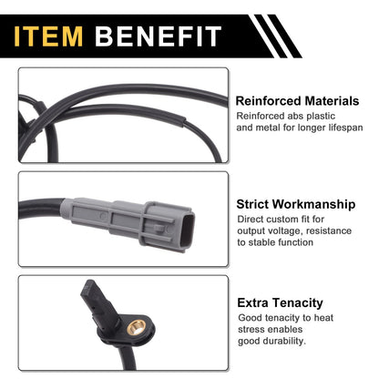 ABS Wheel Speed Sensor for Hyundai Celesta (2018-2022) 1 x Left Front