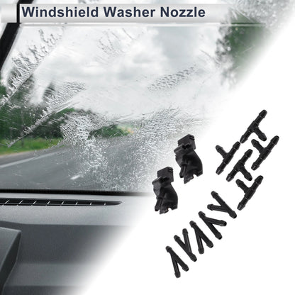 5 Pcs Washer Nozzle & Hose Connector for Toyota