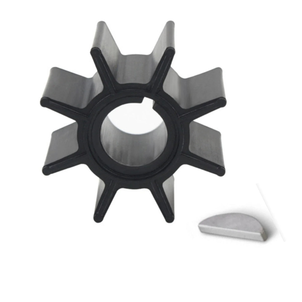 Water Pump Impeller with Key for Nissan/Tohatsu 9.9/15/20HP