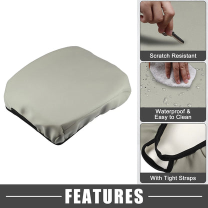 Brown Center Console Armrest Cover for Toyota Land Cruiser (2008-2021)