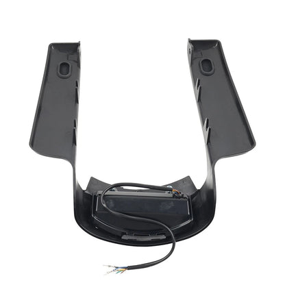 Rear Mudguard Fascia Extension Filler with Light for Harley Touring (2009-2013)