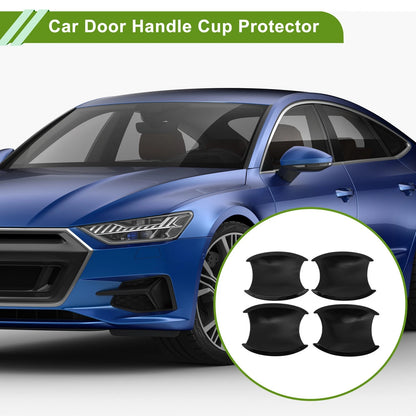 Gloss Black Door Handle Cup Protectors for Honda CR-V 2007-2011 (4 Pcs)