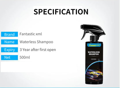 Waterless Car Wash Liquid Shampoo 500ml for Fantastic XM (2023)
