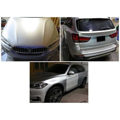 Chrome Metallic Vinyl Film Wrap Sticker Bubble Decals 30×150cm