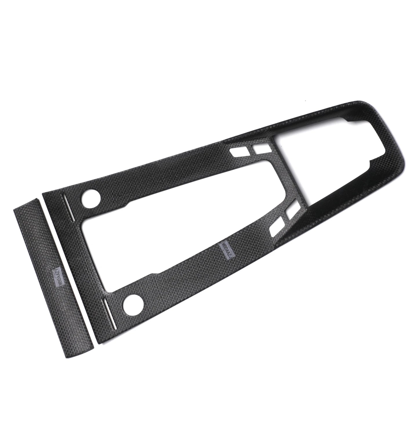 Gloss Carbon Fiber Gear Shift Panel Trim for Porsche 911 992 (2019-2023)