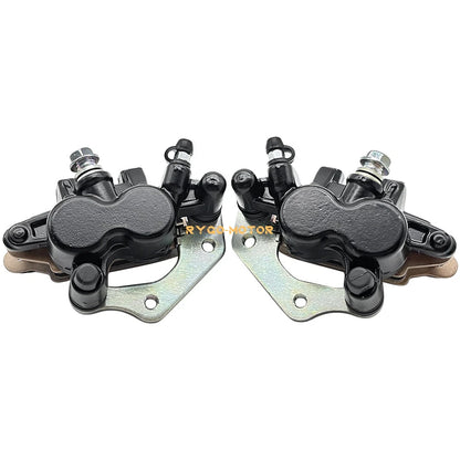 Front Brake Caliper & Rotor Disc for Kawasaki Prairie KVF650/KVF700 4x4