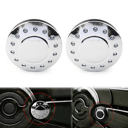 CNC Aluminum Swingarm Pivot Bolt Covers for Harley V-Rod (2002-2017)