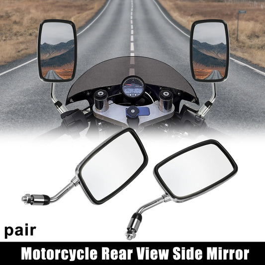 2 x 10mm Screw Rearview Side Mirror Universal for Honda CB400SF