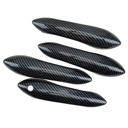 Carbon Fiber ABS Exterior Door Handle Cover Trim for BMW 5 Series (2011-2016)