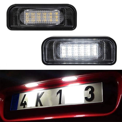 LED License Plate Light Assembly for Mercedes S-Class W220 (2000-2006)