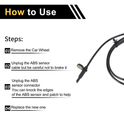 ABS Wheel Speed Sensor for Nissan Murano Rear Right (2003-2007)