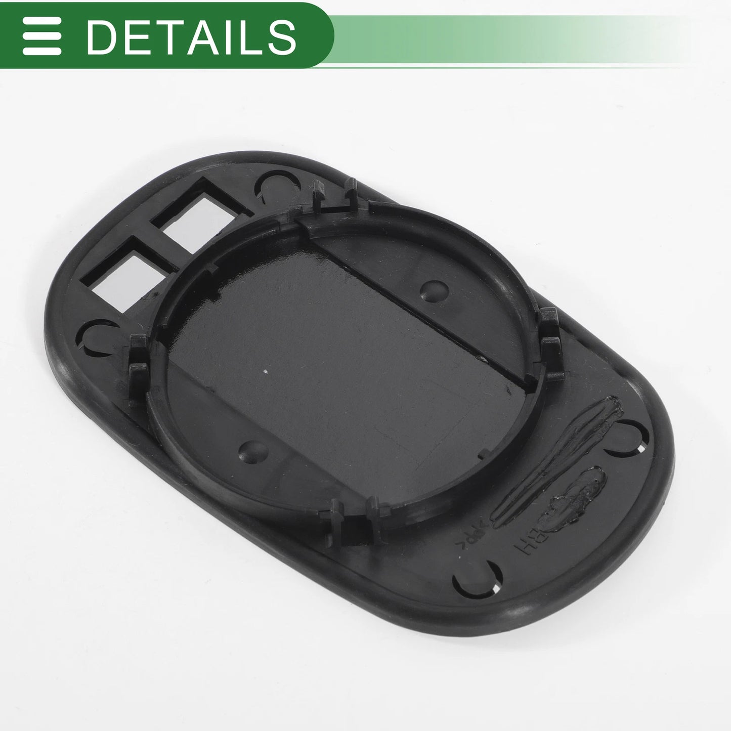 Right Side White Convex Mirror Glass for Ford Ka (1996-2008)