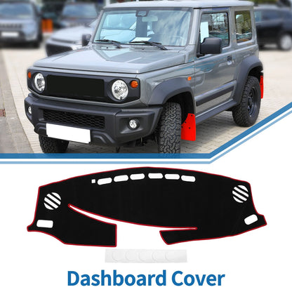 Dashboard Cover Mat for Lexus ES ES350 ES300h Sun Protector Black Red (2007-2022)