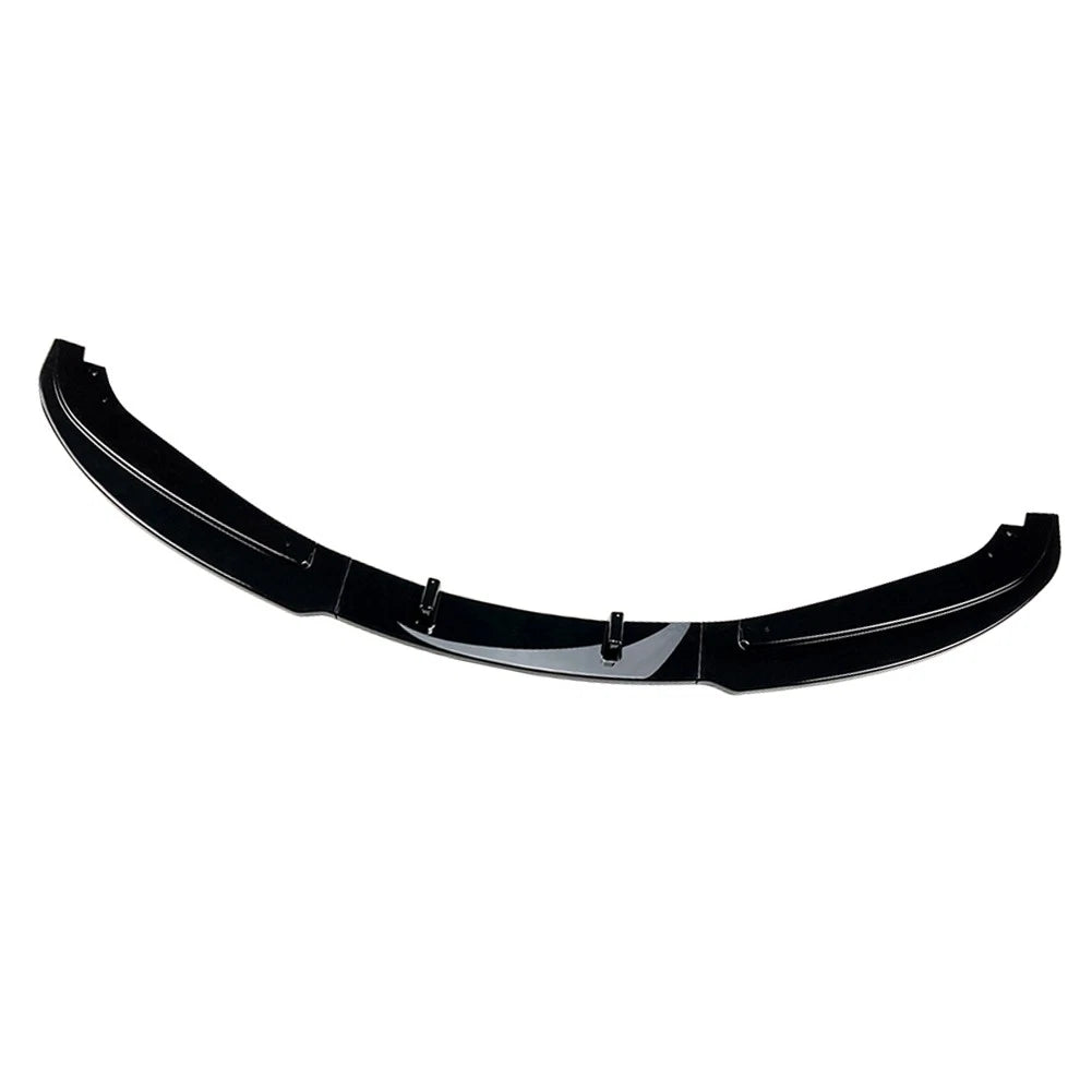 Front Bumper Spoiler Lip for BMW 3 Series E90 2009-2012 Bright Black