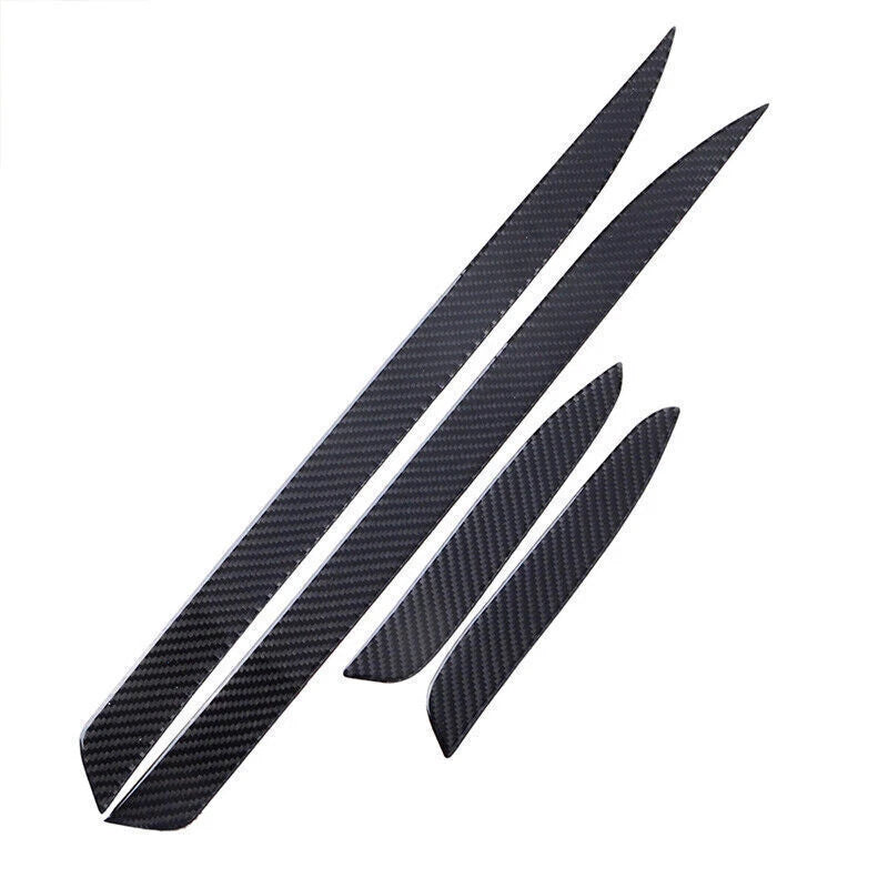Real Carbon Fiber Door Sill Plate Guard Cover Set for BMW 3 Series E90 (2005-2012)