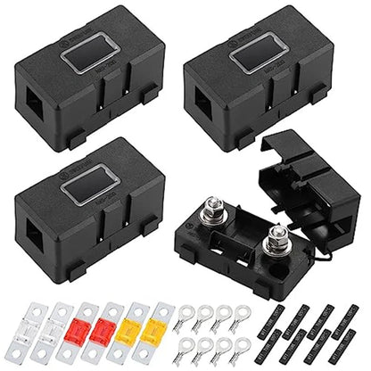 Comprehensive Installation Package for Boats, Cars, Automotive Fuse Holder