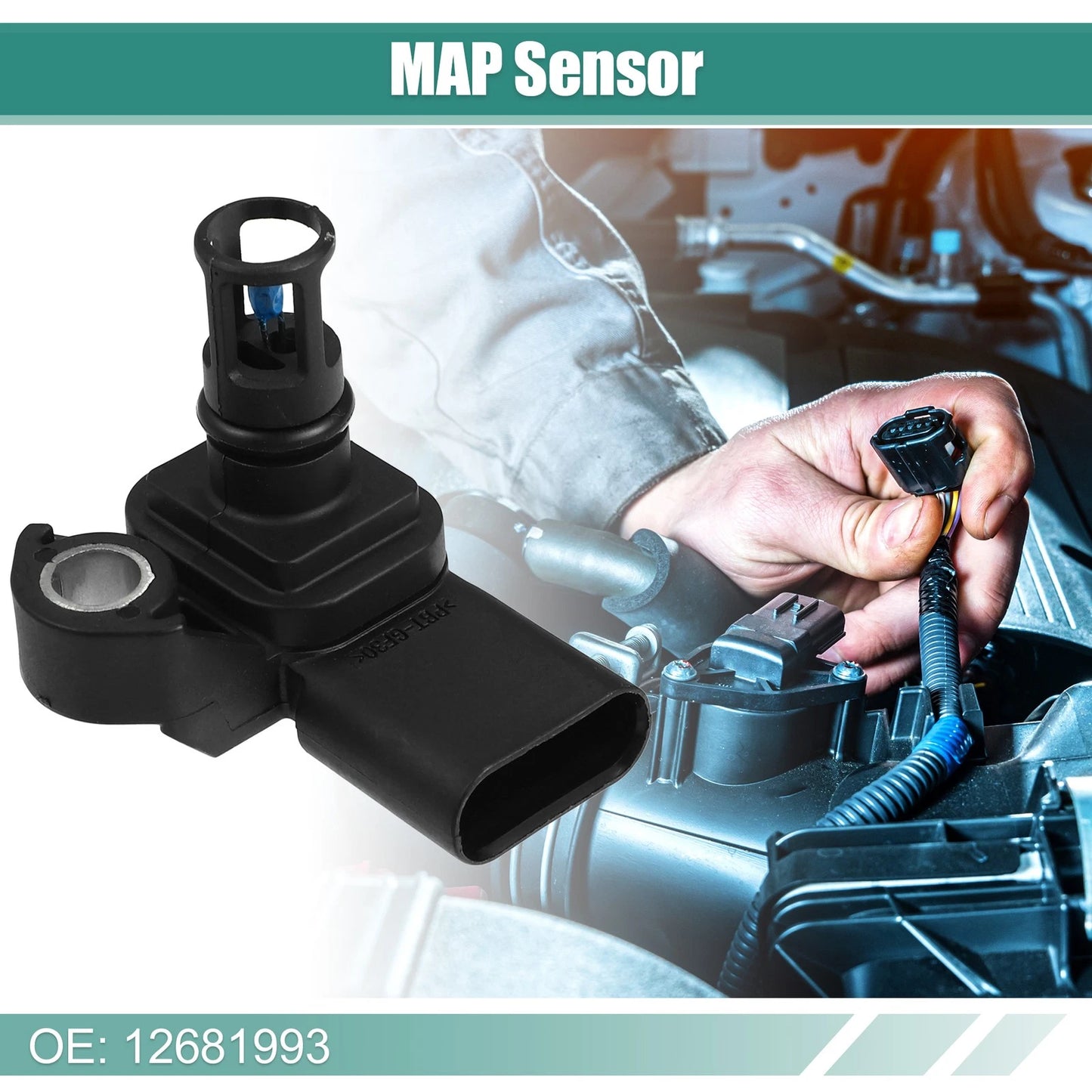 Intake Manifold Pressure Sensor MAP for GMC & Chevrolet