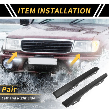 Front Bumper Grille Headlight Filler for Toyota Tacoma 4WD (2005-2023)