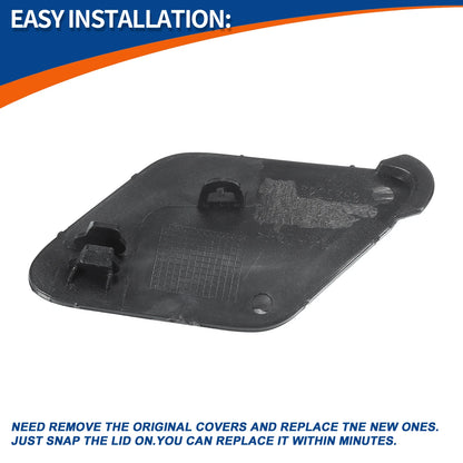 Front Right Tow Hook Cover for BMW 535i (2011-2016) - Deep Sea Blue