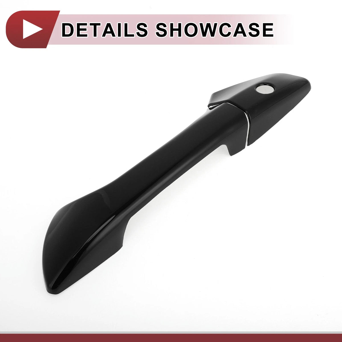 Car Door Handle Cover Set for Honda Accord (2008-2012) - Gloss Black ABS