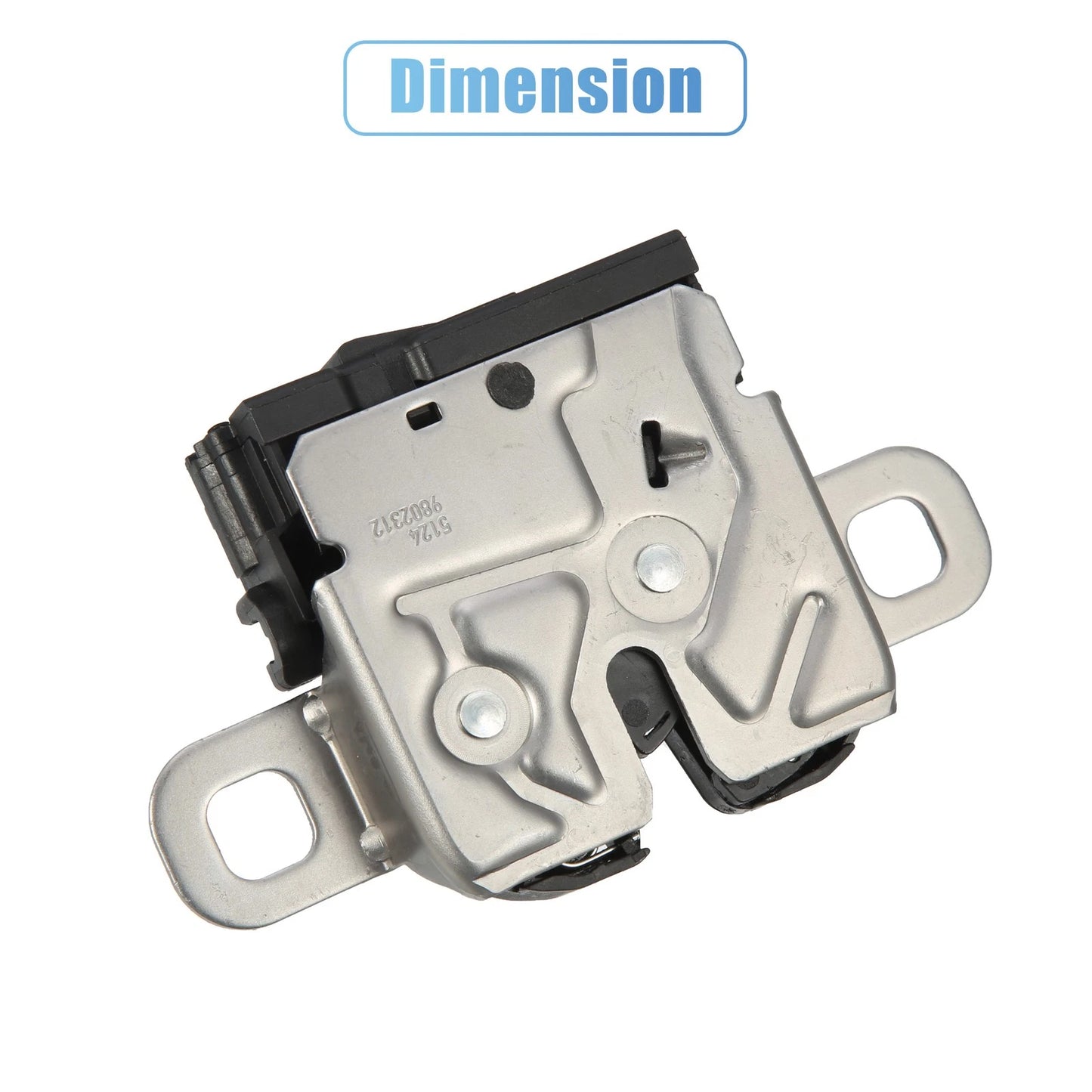 Trunk Lift Latch Tailgate Lock Actuator for BMW (Plastic, Metal, Black)