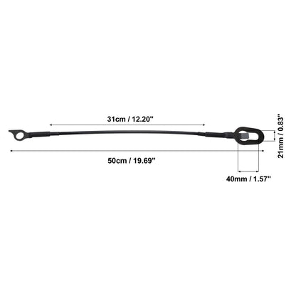 4x Tailgate Cables for Dodge Ram 2500 (1994-2002)