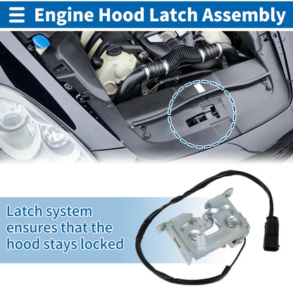 Hood Latch Assembly for BMW X5 E70 2010-2013 (1 x)