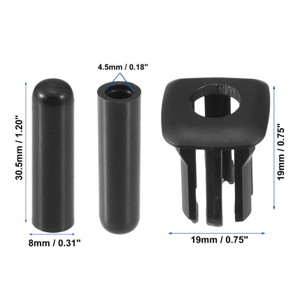 Door Lock Rod Knob & Locking Button Cover for BMW 328i (2007-2013)