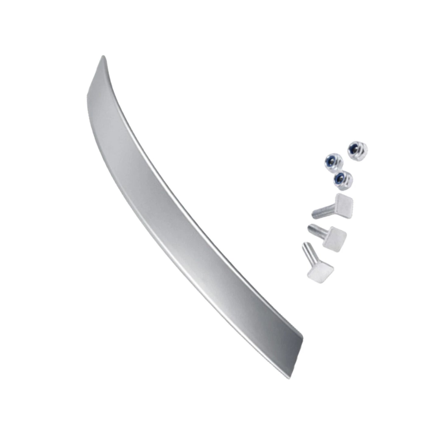 4 x Silver Door Arm Grip Handle Covers for BMW E60 E61 (2004-2006)