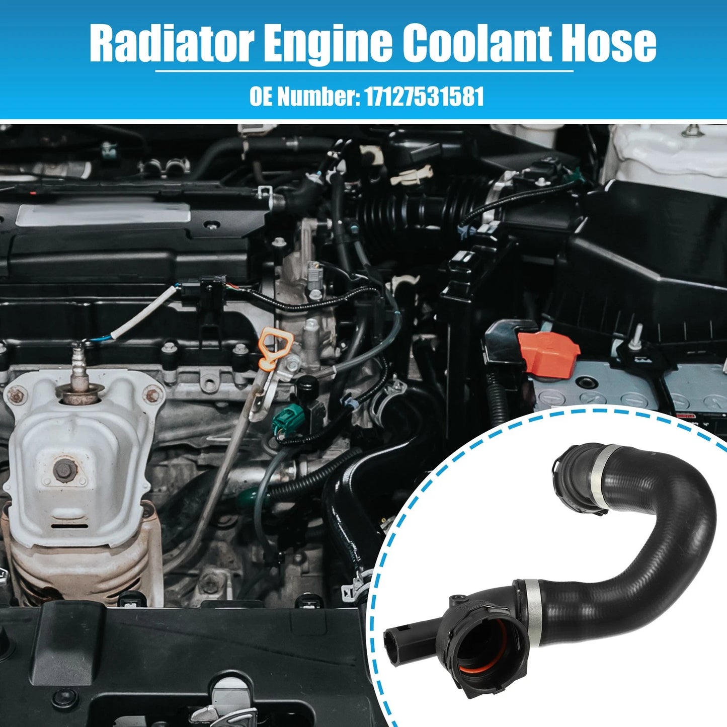 Lower Radiator Hose for BMW 128i (2008-2013) - Coolant Hose Replacement