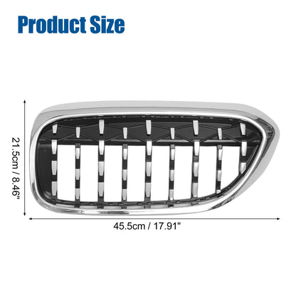 Hood Bumper Grille for BMW 530e 530i 540d 540i xDrive G30 (2017) 1 Pair