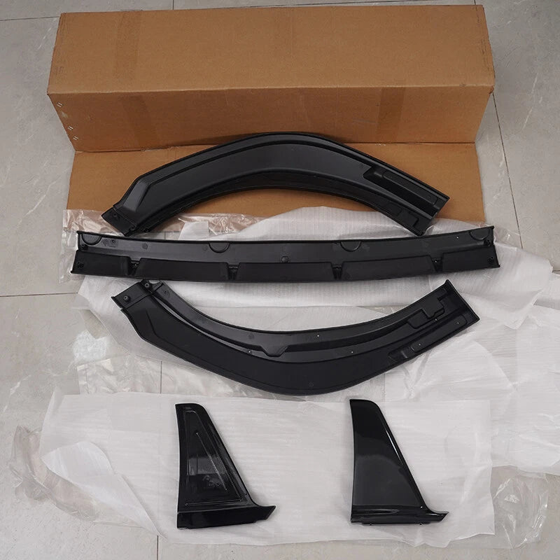 5pcs Front Bumper Spoiler Lip Splitter Winglet for Toyota Camry SE XSE (2018-2023)