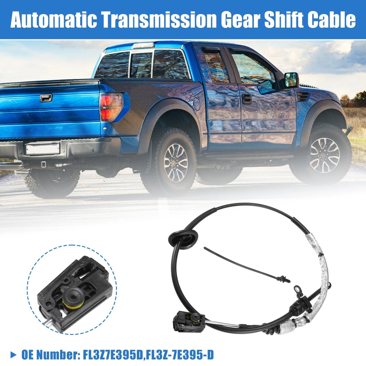 Automatic Transmission Gear Shifter Cable for Ford F-150 (2015-2019)