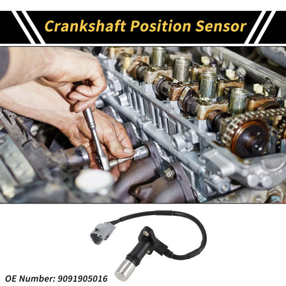 Crankshaft Position Sensor for Toyota Tacoma (1995-2004) 1 Pc Black