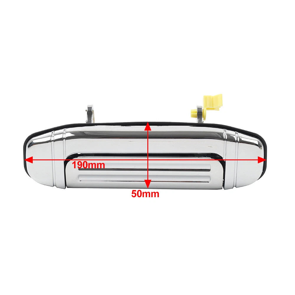 Rear Left Chrome Outer Door Handle for Mitsubishi Pajero Montero (92-00)