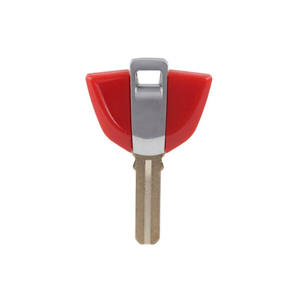 Uncut Blade Blank Ignition Key Red for BMW R1200GS S1000RR F800GS (2004-2023)