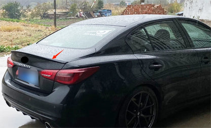 ABS Black Rear Spoiler Wing for Infiniti Q50 Sedan (2014-2024)