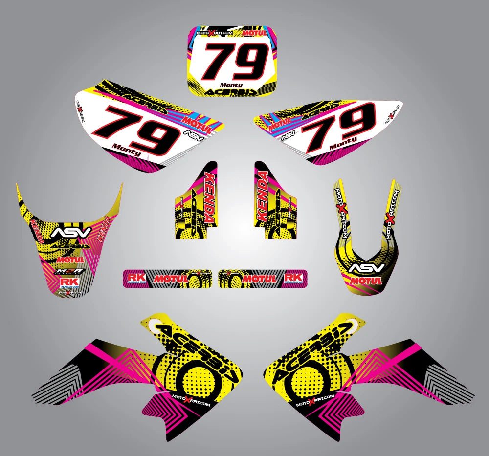 Custom Graphic Kit for Honda CRF 50 (2004-2012)