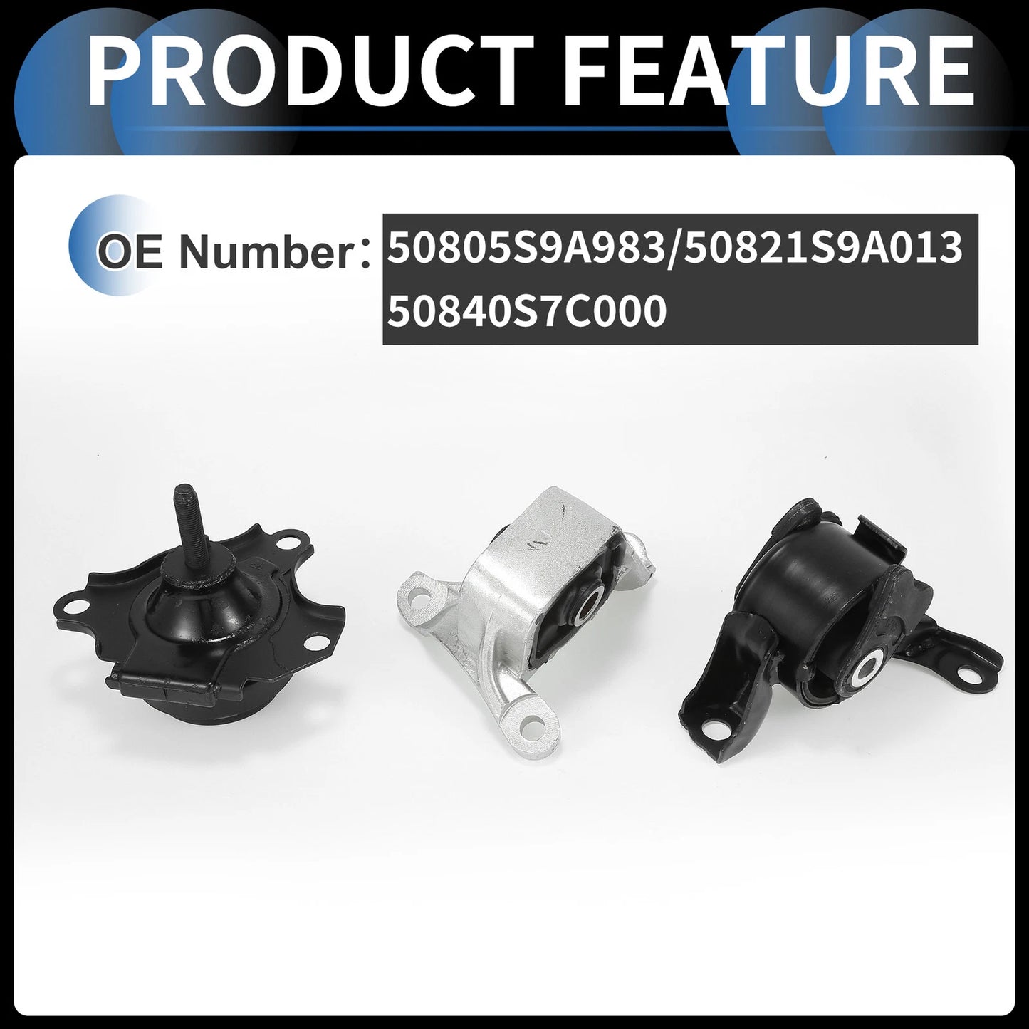 Engine Mounting Set for Honda CR-V (2002-2006)